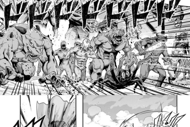 �Baca Hazure Waku no Joutai Ijou Skill de Saikyou ni Natta Ore ga Subete wo Juurin Suru made Chapter 53 Sub Indo: Serangan Brutal Monster 
