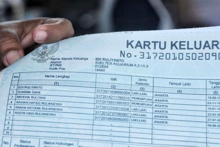 Cara Melihat Kartu Keluarga Online Tanpa Antre Paling Mudah dan Praktis, Bisa Diakses Kapan dan Dimana Saja