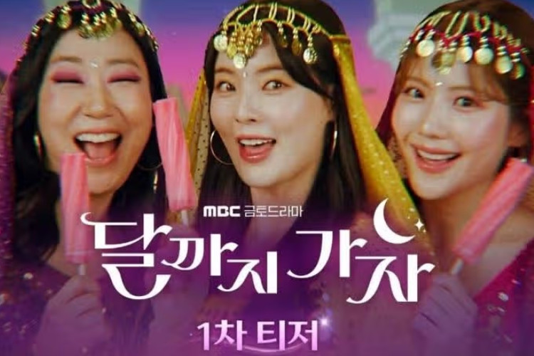 Nonton Drama To The Moon (2025) Full Episode Sub Indo 1080p Kehidupan Para Pekerja Kontrak