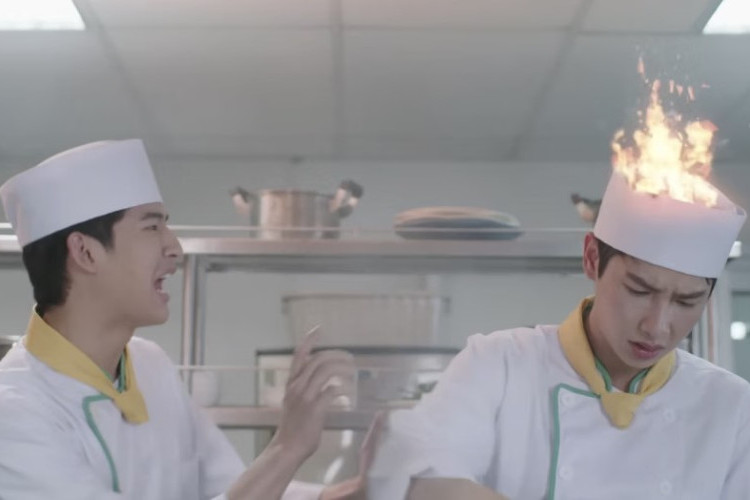 Sinopsis Drama Thailand Cooking Crush (2023), Komedi Romantis Off Jumpol dan Gun Atthaphan