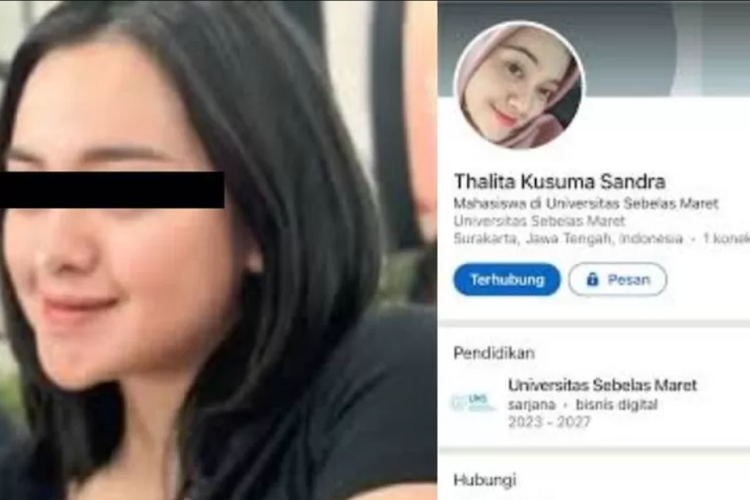 Profil Thalita Kusuma Sandra Mahasiswi KIPK UNS Viral, Diduga Hidup Hedon Hingga jadi Ani-ani!
