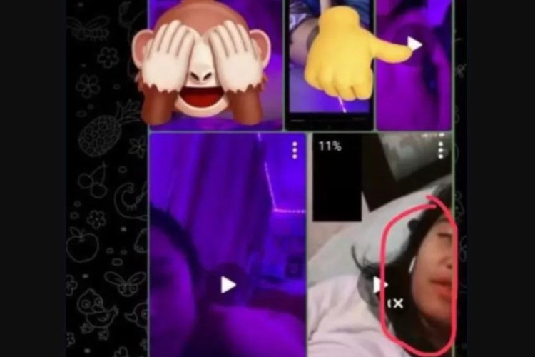 �Link Asli Video Azizah Salsha yang Viral di Twitter Buka-Bukaan No Sensor, Ruangan Ungu dengan Lampu Pink